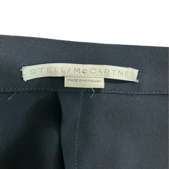 Stella McCartney Black Ruffled Hem Skirt Womens Size S - Picture 3 of 6